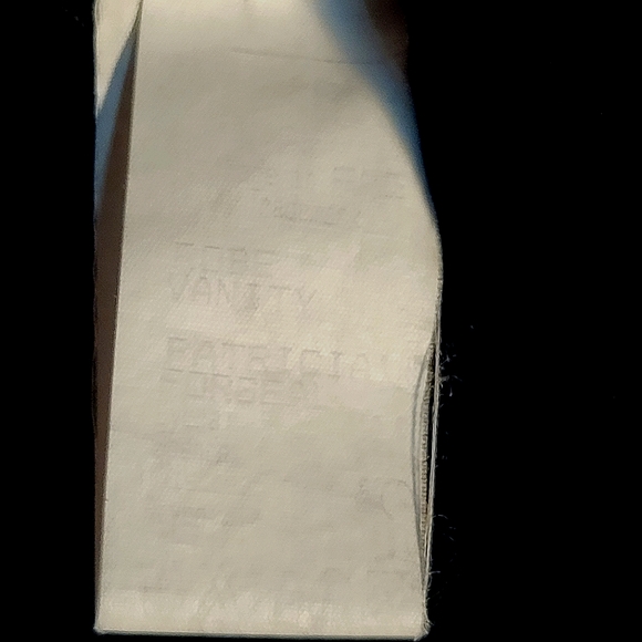 VINTAGE PATRICIA FORGEAL Mesh Sweater Dress with Satin Collar & Cuff - Picture 16 of 16